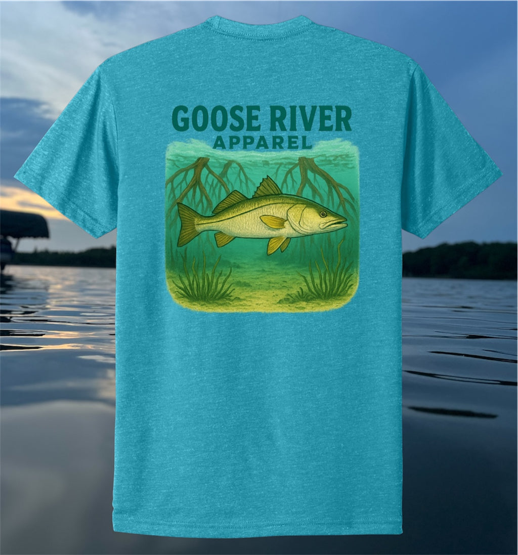Bondi Blue Snook Tee