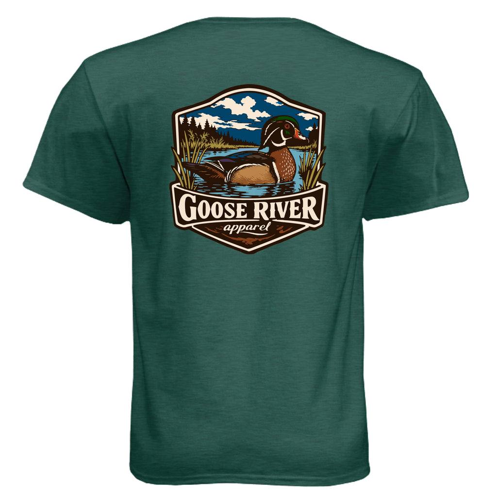 Heather Forest Green - N6210 - BACK